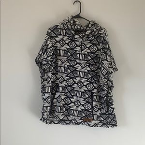 Kavu pancho hoodie
